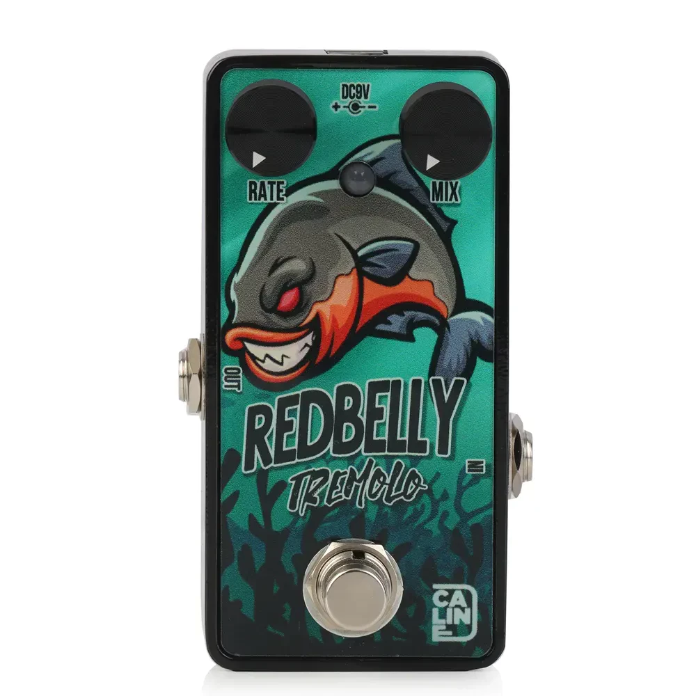 Педаль эффектов для электрогитары CALINE G007 Red Belly Tremolo