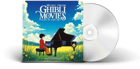 GUILLAUME MASSON - Music From Ghibli Movies Piano in the Sky (CD)
