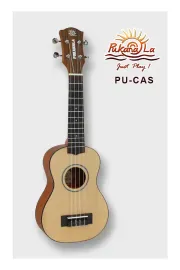 PukanaLa Model PU-CAS Solid Spruce top Series Soprano Size Ukulele