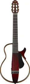 Классическая гитара с подключением Yamaha Silent SLG200N Crimson Red Burst