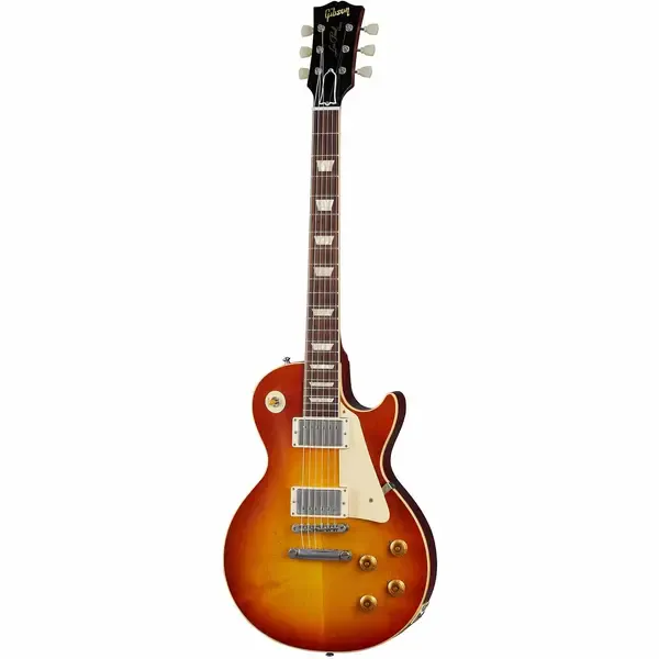 Электрогитара Gibson Custom Shop 1958 Les Paul Standard Ultra Light Aged Washed Cherry Sunburst