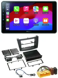 Pioneer Bluetooth 2DIN USB MP3 DAB Autoradio für Mazda 3 (2009-2013)