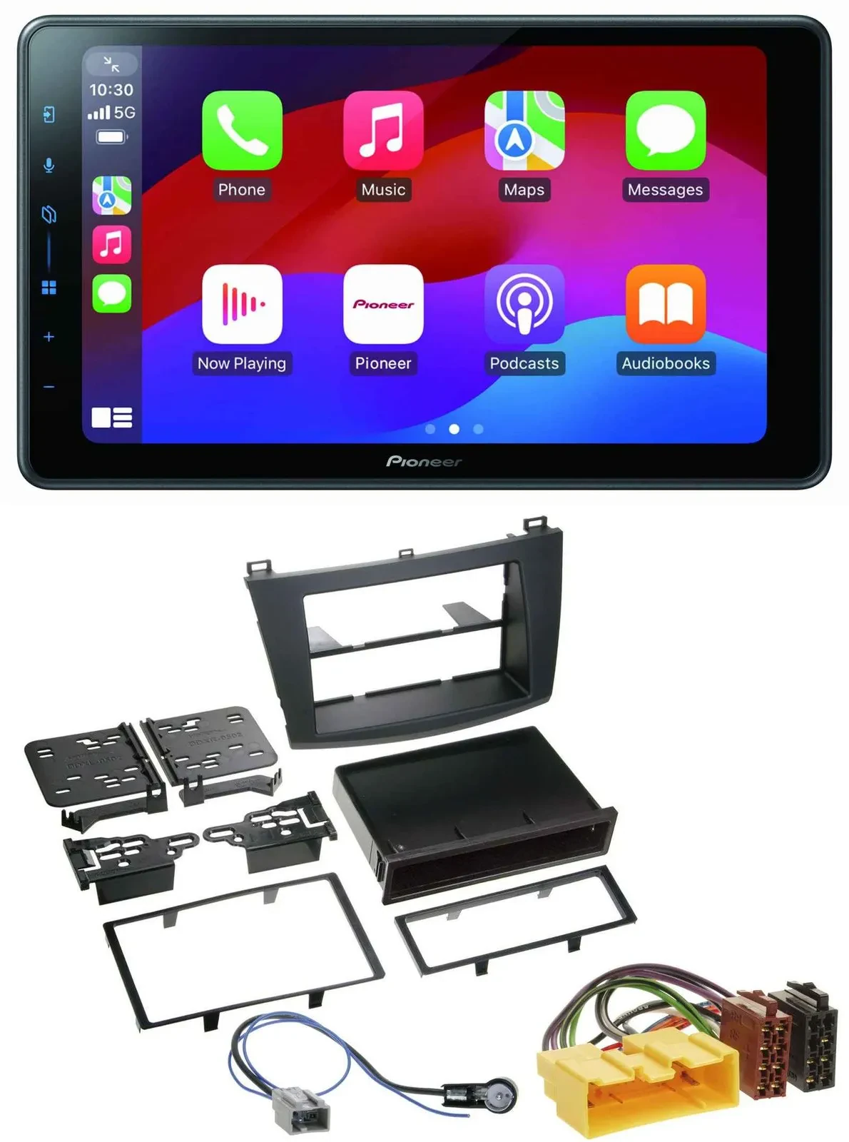 Pioneer Bluetooth 2DIN USB MP3 DAB Autoradio für Mazda 3 (2009-2013)