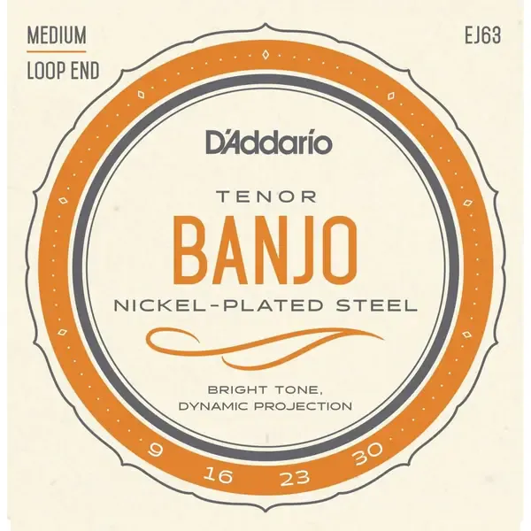D'Addario EJ63 струны для банджо, тенор