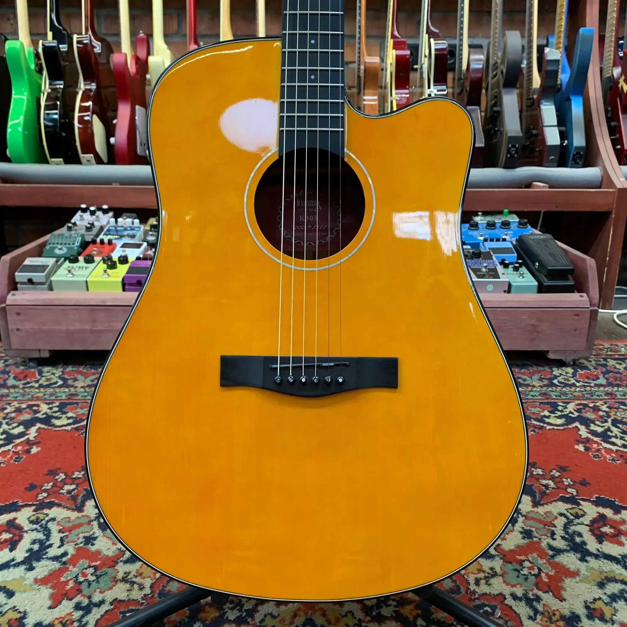 Акустическая гитара Kimmy K305 Dreadnought Natural Gloss