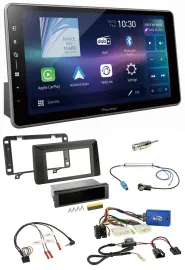 Pioneer Bluetooth USB DAB Lenkrad Autoradio für Dacia Duster ab 2021