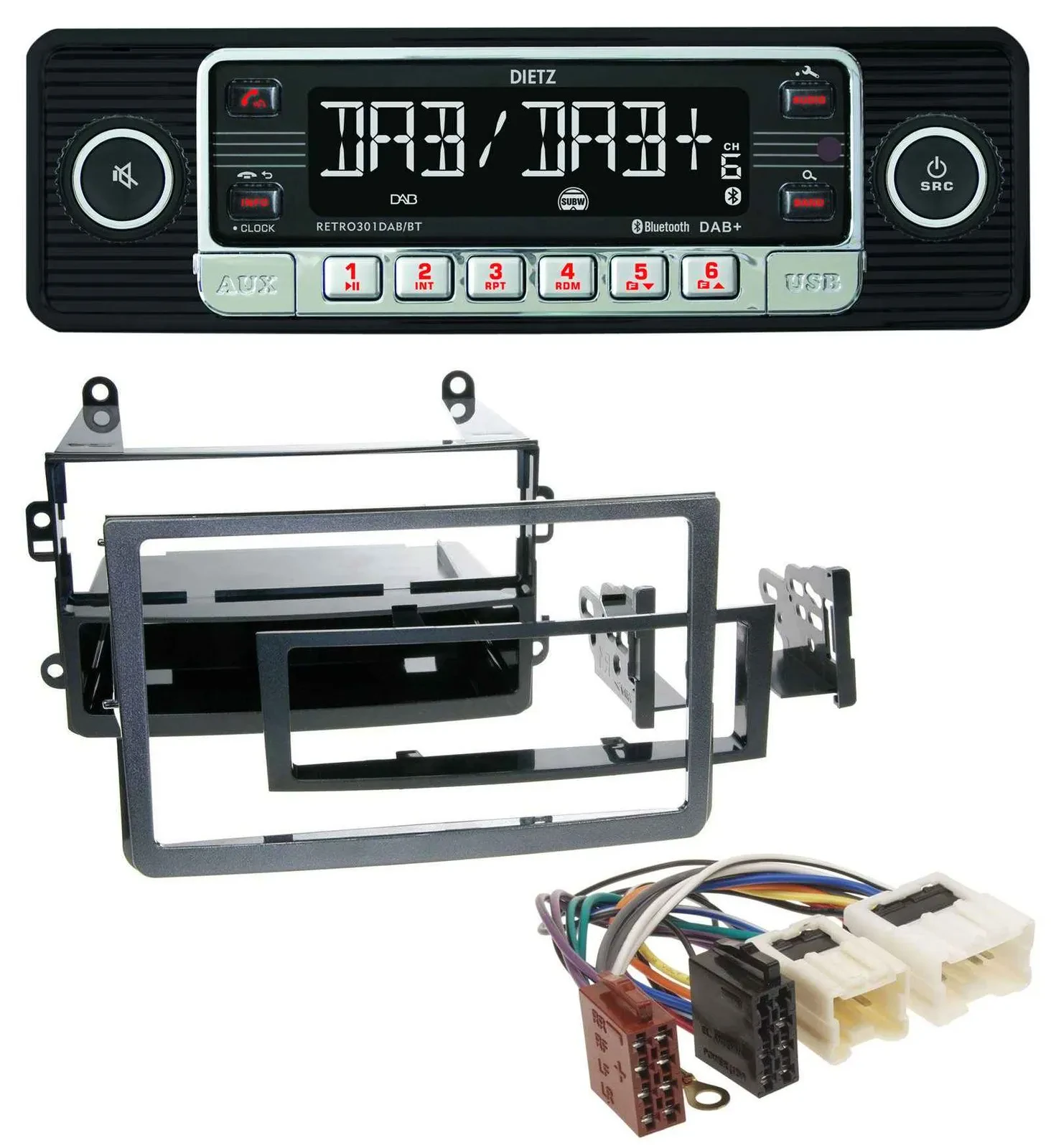 Автомагнитола для Nissan 350Z (с 2006) Dietz USB DAB MP3 Bluetooth