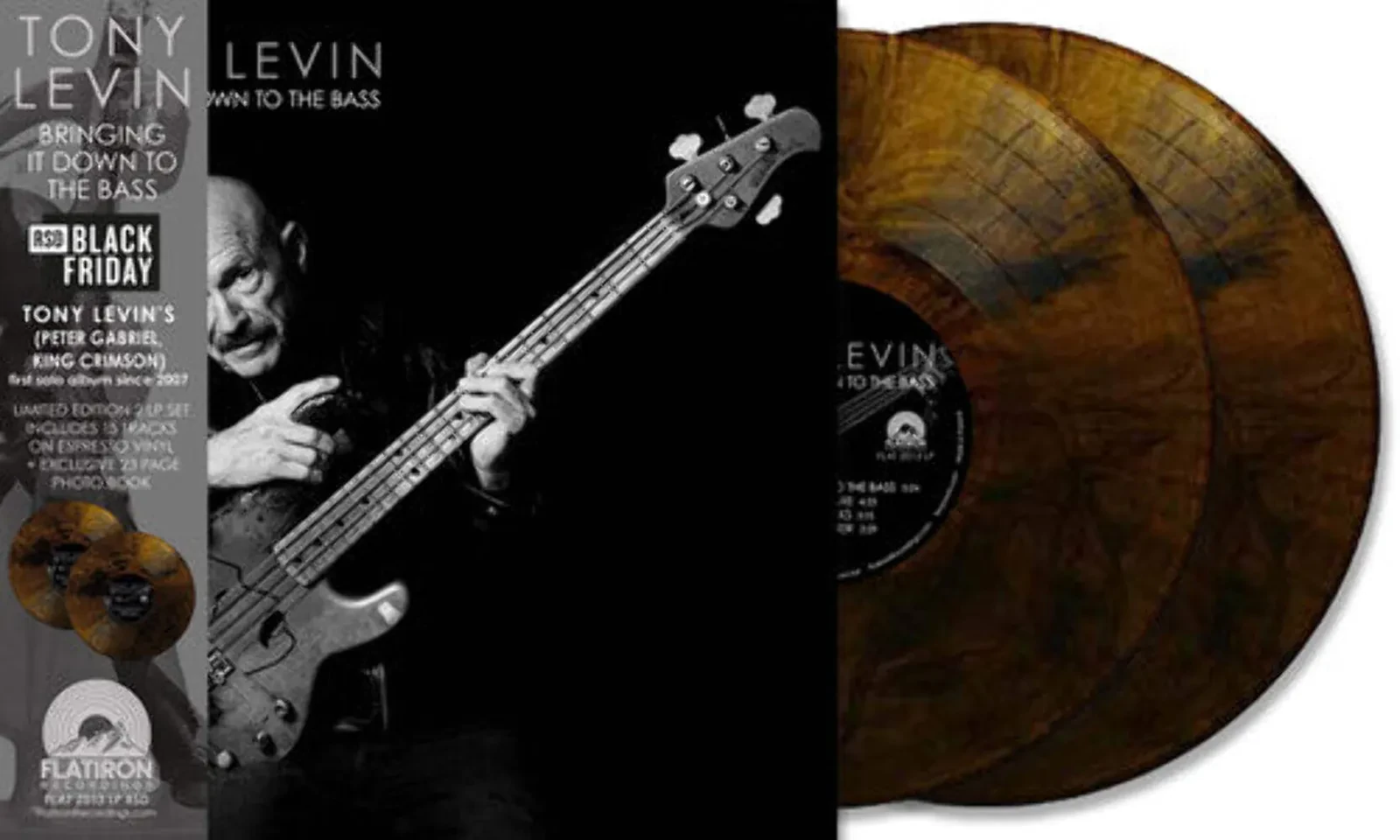 Tony Levin - Bringing It Down To The Bass [Colored Vinyl] NEW Vinyl
