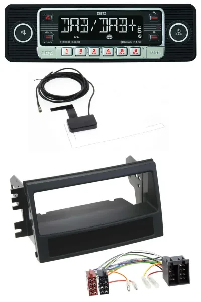 Dietz DAB Bluetooth USB MP3 Autoradio für Kia Soul (AM, 2008-2011)