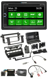 Blaupunkt Bluetooth 2DIN Lenkrad DAB USB TMC Navigation für BMW 3er 2001-2006 5