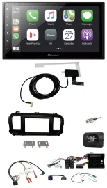 Pioneer USB Lenkrad 2DIN Bluetooth DAB Autoradio für Citroen Jumpy Erstausst. DI