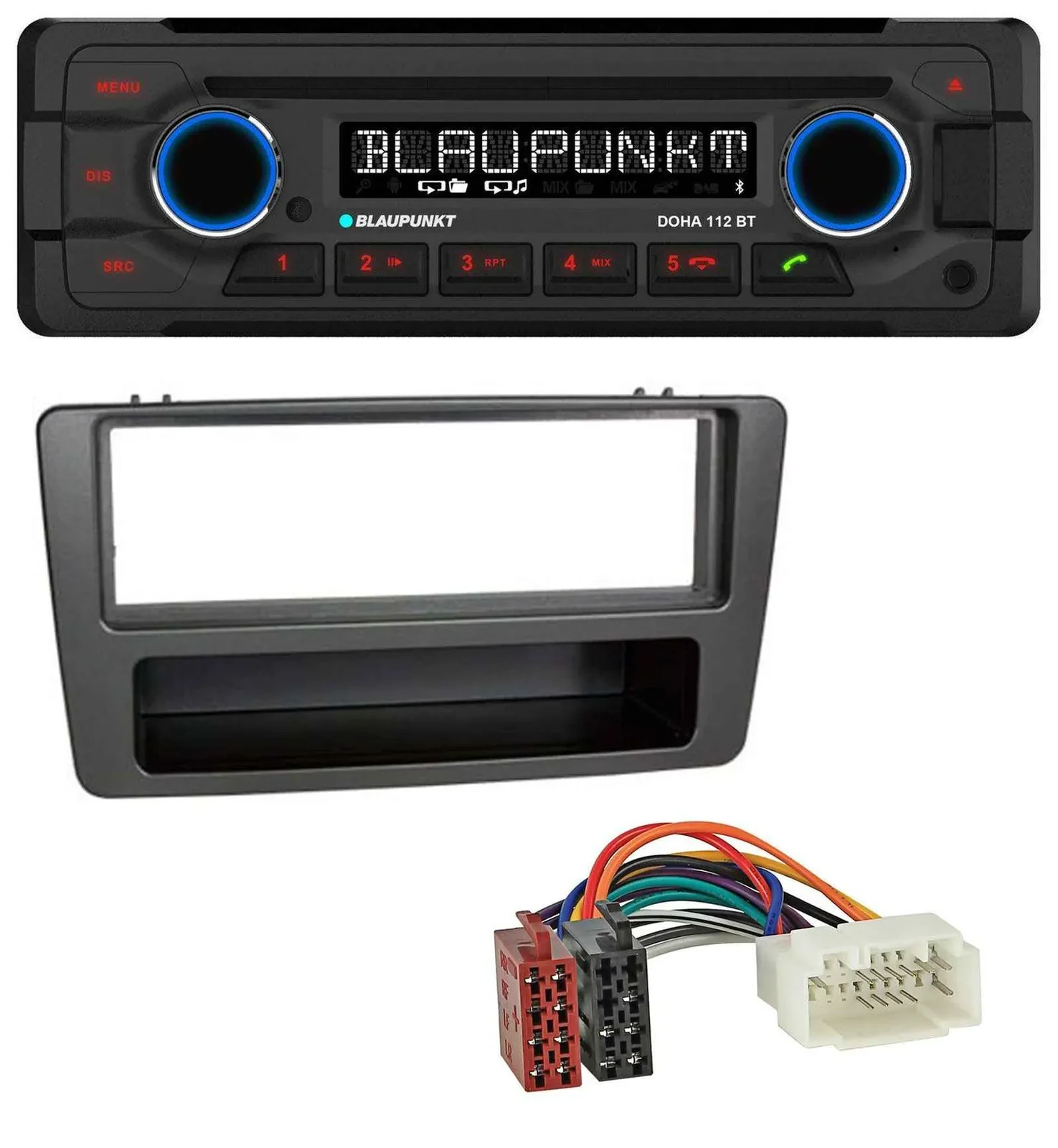 Автомагнитола Blaupunkt Bluetooth, USB, AUX, CD/MP3 для Honda Civic 2001–2003