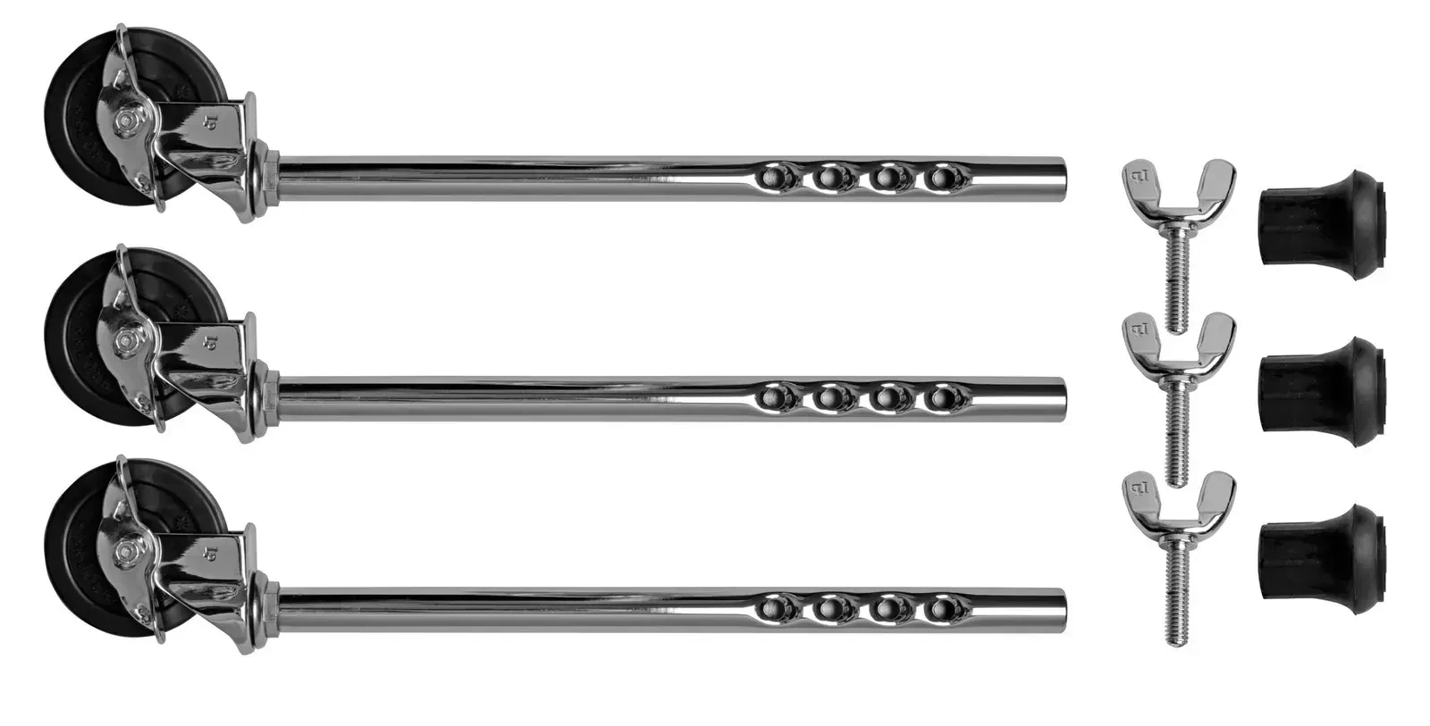 Стойка для конга Latin Percussion LP635L (набор ножек и колёс)