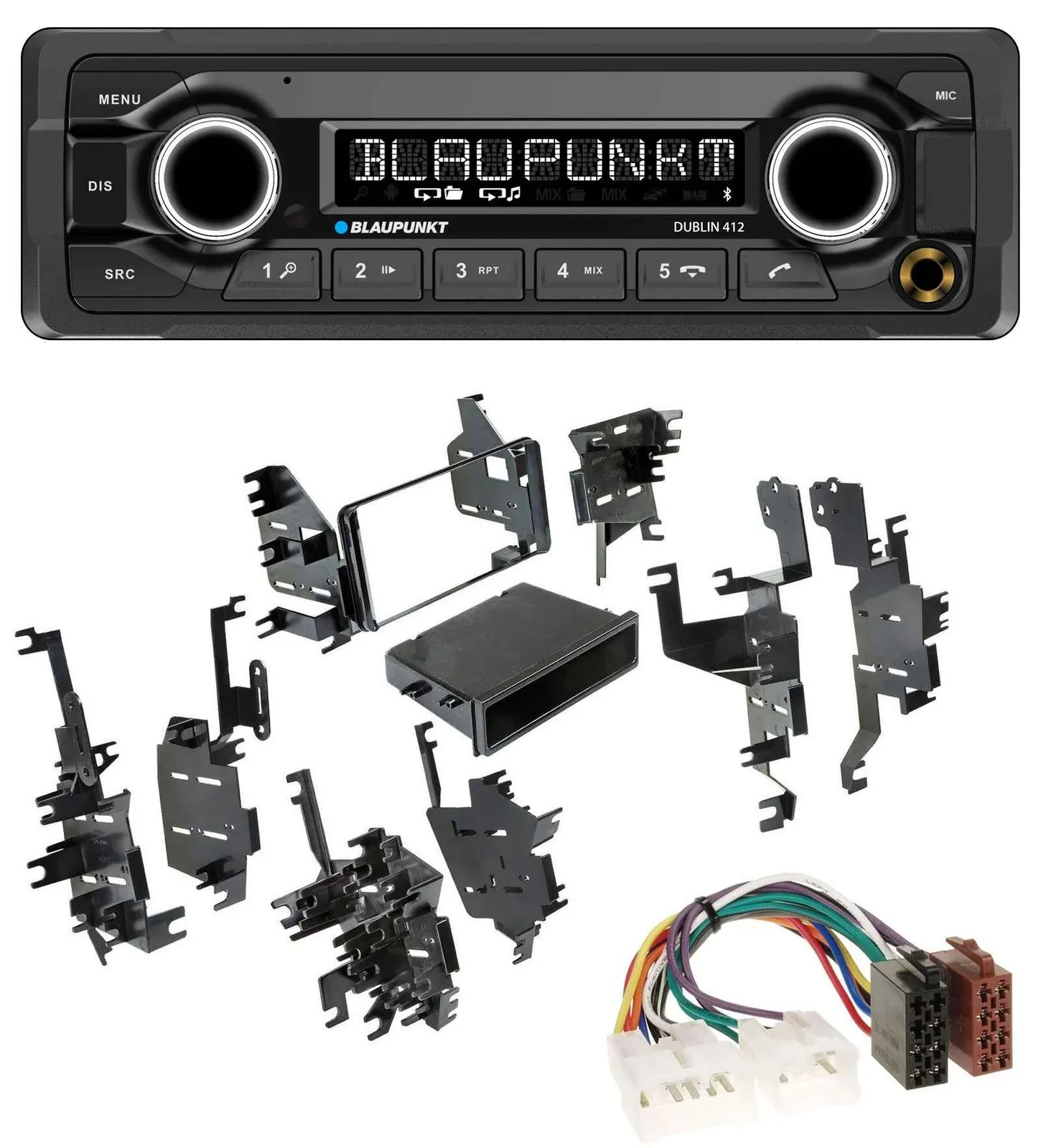 Blaupunkt MP3 Bluetooth USB AUX Autoradio für Toyota RAV-4 Celica MR2 Spyder bis