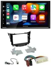 Автомагнитола для Hyundai i30 Kenwood 2-DIN DAB USB Bluetooth MP3
