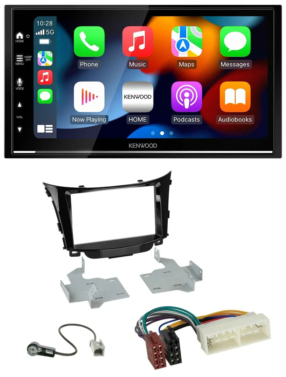 Автомагнитола для Hyundai i30 Kenwood 2-DIN DAB USB Bluetooth MP3