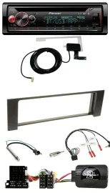 Автомагнитола Pioneer DAB CD USB Bluetooth для Audi A4 (2000–2004) ISO