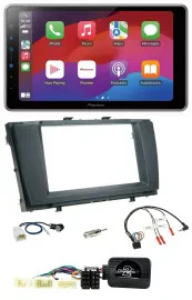 Pioneer Lenkrad USB DAB Bluetooth 2DIN Autoradio für Toyota Avensis 2009-2011