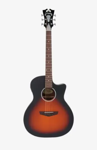 Электроакустическая гитара D'Angelico Premier Gramercy LS Satin Vintage Sunburst