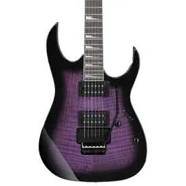 Ibanez GRG320FA GIO RG Guitar, Purpleheart FB, Transparent Violet Sunburst