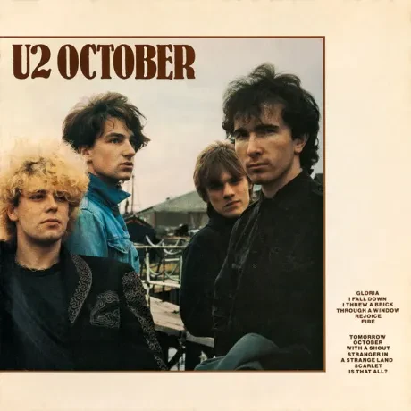 U2 - October (LP , Used)