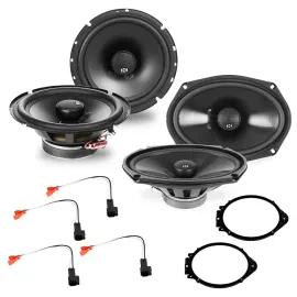 2014-2018 Chevy Silverado 1500 Ext Cab Factory Speaker Upgrade Package | NVX