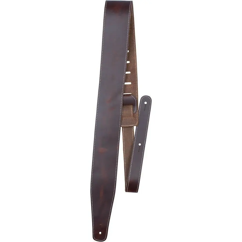 Ремень для гитары Perri's Oil Contrast Stitching Brown