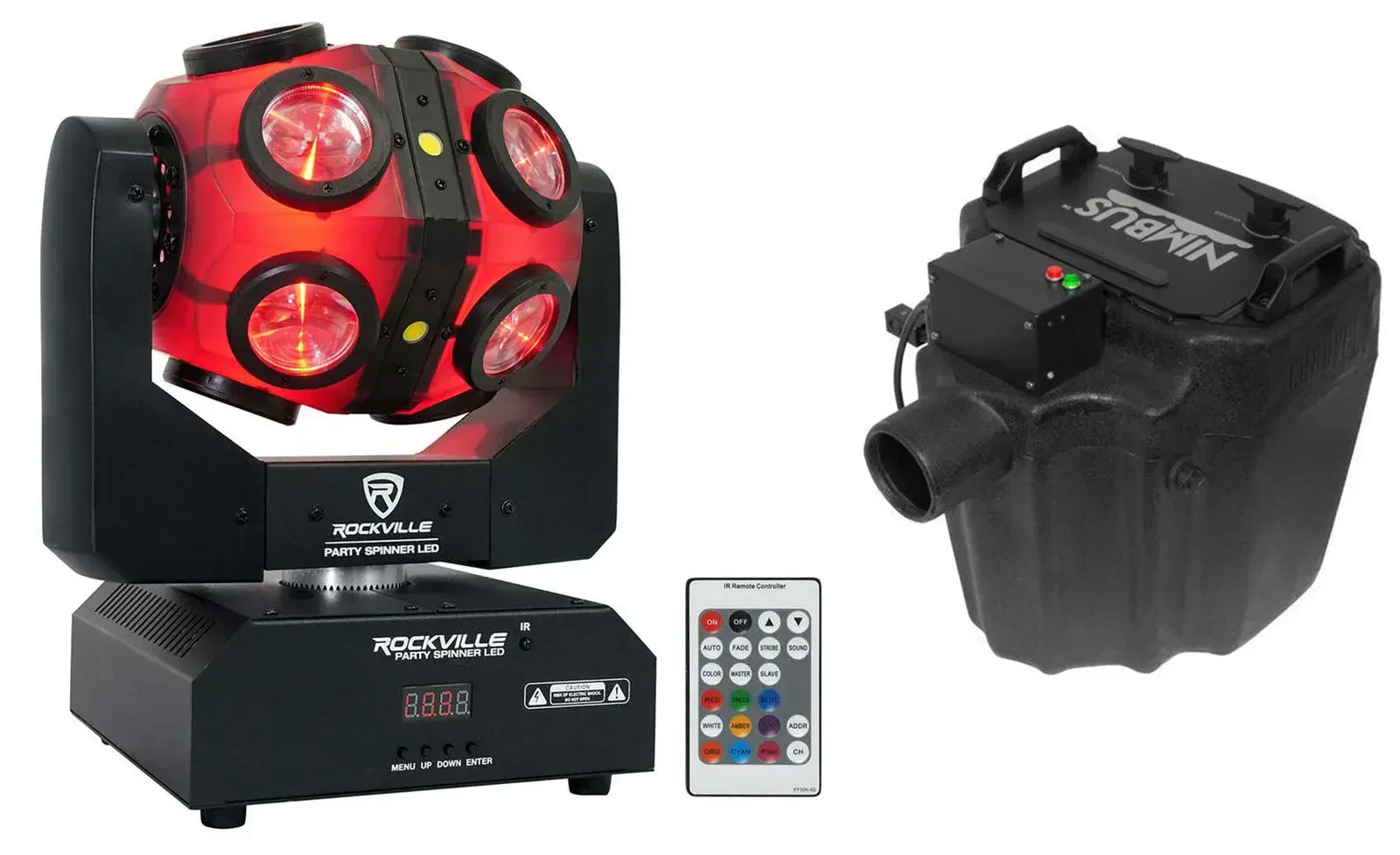 Комплект светового оборудования Chauvet DJ NIMBUS + PARTY SPINNER LED