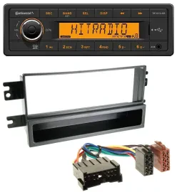 Continental 1DIN USB AUX MP3 Autoradio für Kia Cerato (bis 2007)