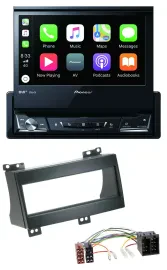 Pioneer DVD Bluetooth DAB USB MP3 Autoradio für Kia Ceed (2007-2009)