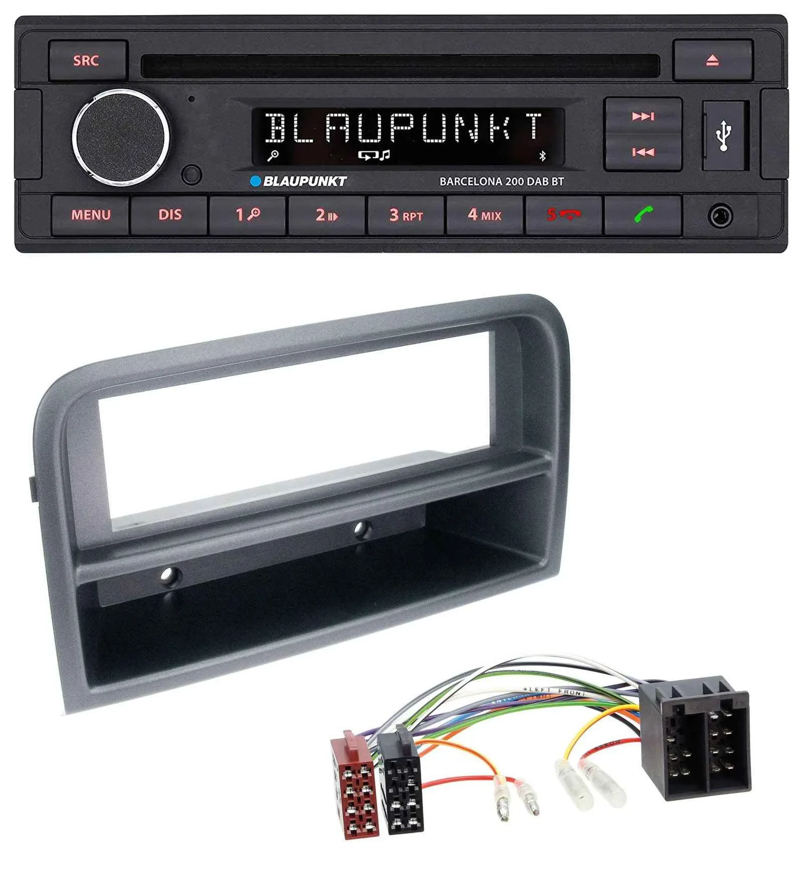 Blaupunkt USB DAB CD Bluetooth MP3 Autoradio für Fiat Croma (ab 2005)