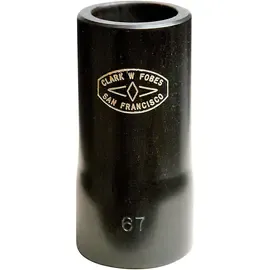 Clark W Fobes Hardwood Clarinet Barrels Bb Clarinet - 66 mm