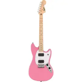 Электрогитара Fender Squier Sonic Mustang HH Maple Fingerboard Electric Guitar Flash Pink