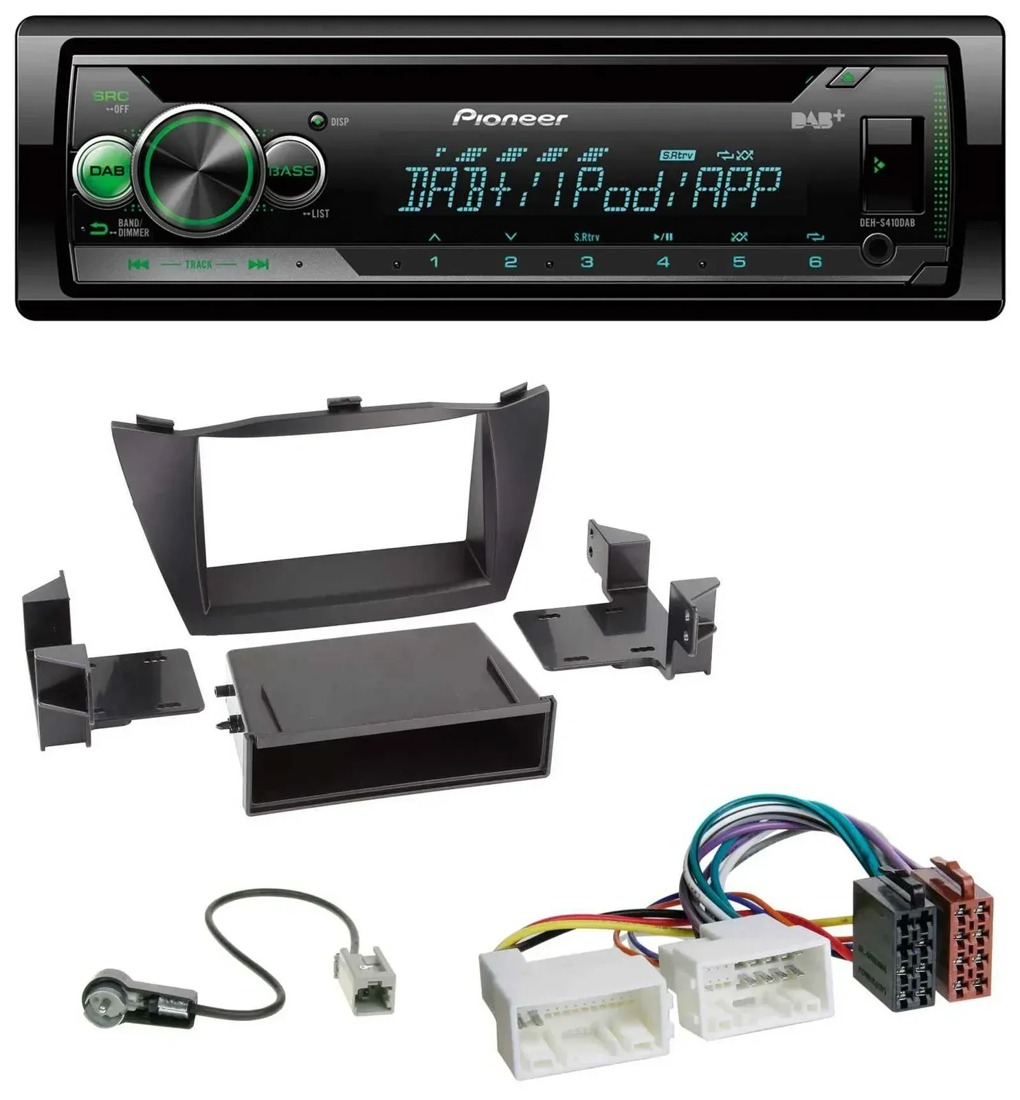 Автомагнитола для Hyundai Tucson (2010–2015) Pioneer CD USB MP3 DAB AUX