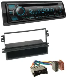 Kenwood Bluetooth USB CD MP3 DAB Autoradio für Kia Carens II (2004-2006)