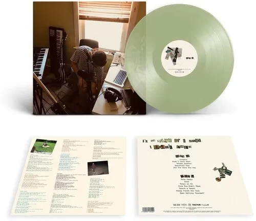 Виниловая пластинка Hannah Georgas - I'd Be Lying if I Said I Didn't Care - Green [New Vinyl LP] Col