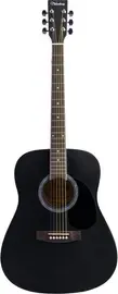 Акустическая гитара VESTON D-45 SP/BKS LH
