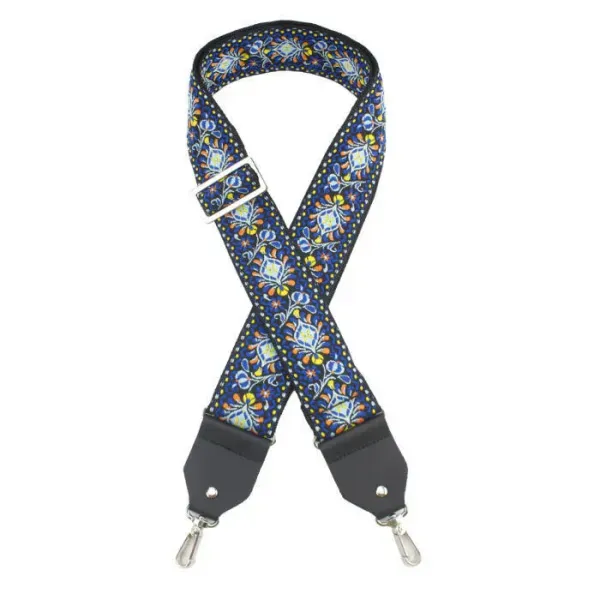 Ремень для гитары Henry Heller HJB-L62 Deluxe Jacquard Blue Multi-Color