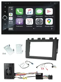 Автомагнитола для VW Polo (с 2018) Blaupunkt 2-DIN, Bluetooth, DAB, USB, DVD, поддержка управления на руле, MIB I