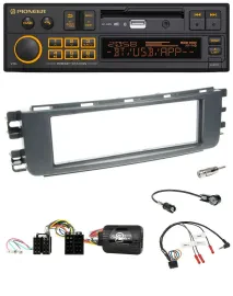 Автомагнитола для Smart ForFour 2004–2006 (W454) Pioneer DAB, USB, Bluetooth