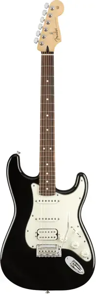 Электрогитара Fender Player Stratocaster HSS Pau Ferro FB Black
