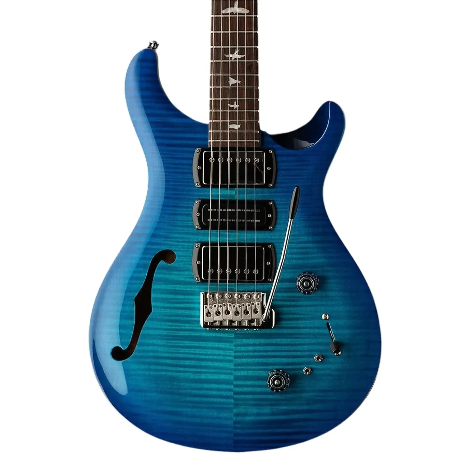 PRS SE Special Semi-Hollow Electric Guitar, Rosewood Fingerboard, Lake Blue