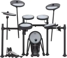 Roland VQD106 V-Drums 5-Piece Electronic Pad Kit, Black