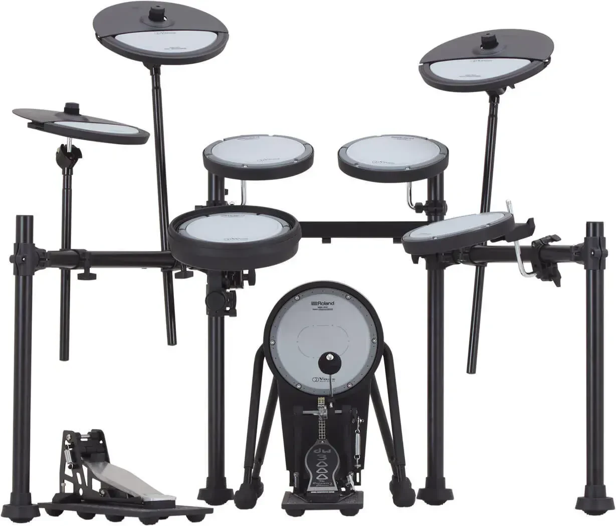 Пэды для электронных ударных Roland VQD106PADS V-Drums Quiet Design (набор, 5 шт.) черный