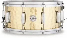 Gretsch Silver Series Hammered Brass Snare Drum 6.5"x14"
