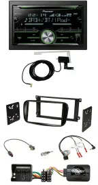 Pioneer CD USB Lenkrad Bluetooth 2DIN DAB Autoradio für Ford Mondeo 07-14 S-Max