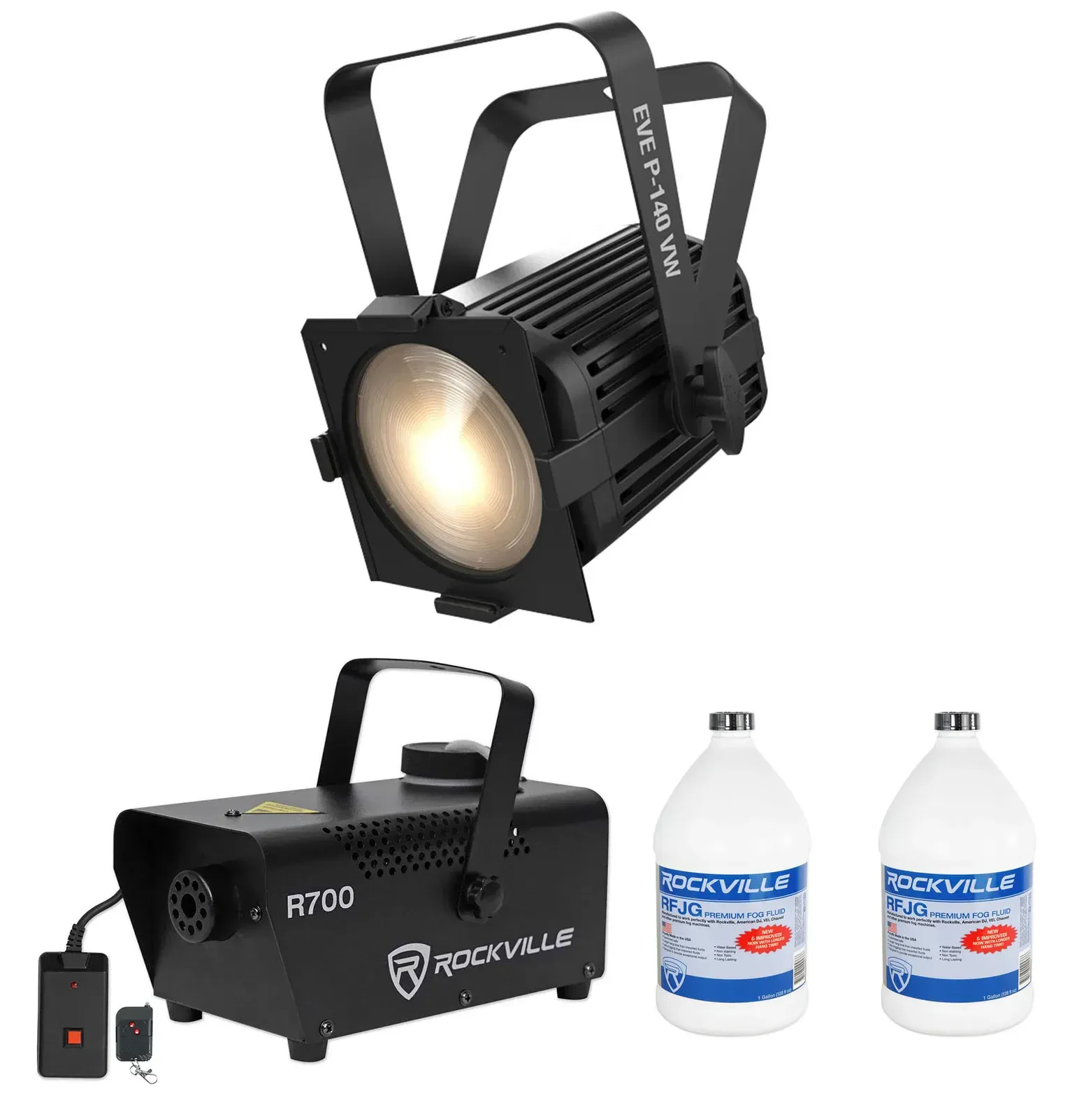 Комплект светового оборудования Chauvet DJ EVE P-140 VW + R700 + RFJG