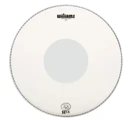 WILLIAMS dsH5X-10MIL-14k - двухслойный пластик, 14", с напылением, с точкой (Bottom Dot), серия Hundred Five X, 10+10+5 мил