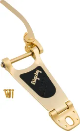 Bigsby B6 Guitar Vibrato Tailpiece, Gold, Extra Short Hinge