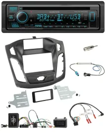 Kenwood Bluetooth DAB CD Lenkrad USB Autoradio für Ford Focus DYB 2011-2014